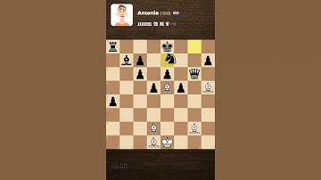 Beating Antonio bot with only 7 Bishops #chess #checkmate #shorts