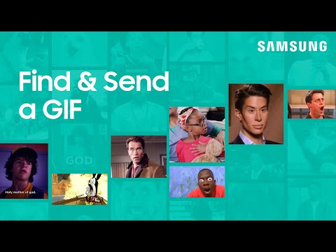 How to add a GIF to a text message on your Galaxy phone | Samsung US hqdefault