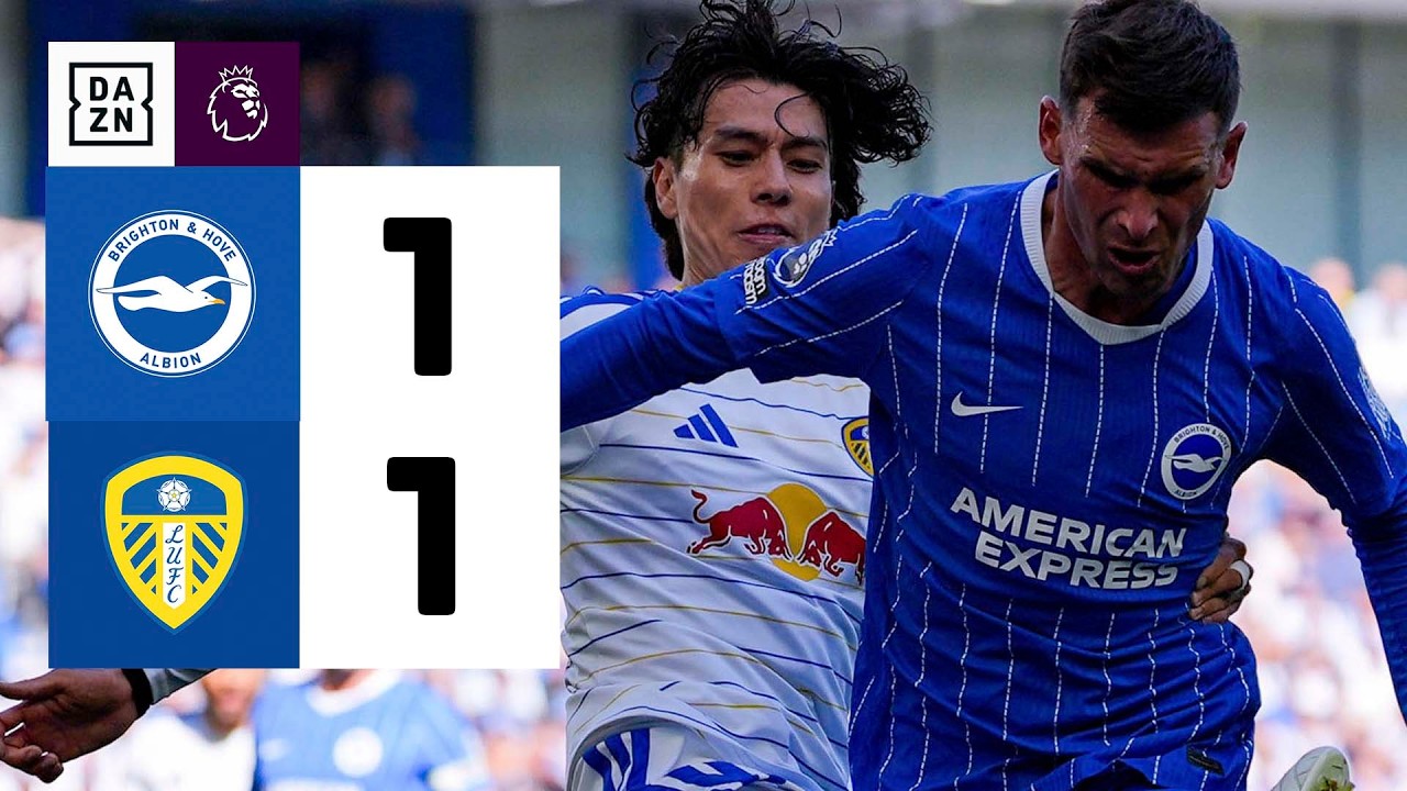 Resumen: Brighton vs Leeds (1-1) | Resumen y goles | Highlights Premier League