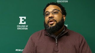EMU College of Education Ph.D. Student Highlight: Director Roderick Wallace