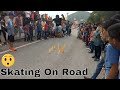 skating jump || skating jump on road || skating sikhe | skating in hindi |