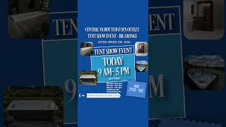 Central VA Hot Tub & Spa Outlet Tent Show
