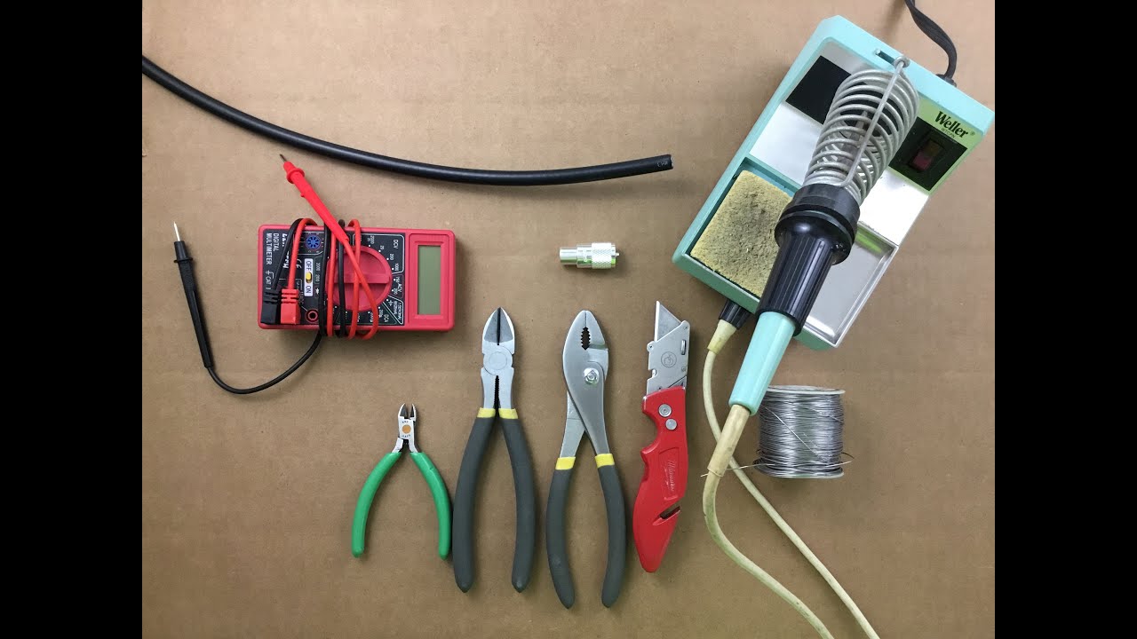 Pl259 Solder On Installation Guide for RG214 Coaxial Cable Full HD