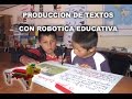 Producción de textos robótica (evidencia)