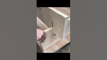 This is a cross-connection method #making #woodworking #diy #woodworker#joint