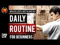 Bruce Lee's JKD Daily Routine For Beginners