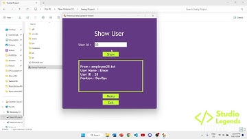 Employee Management System | Java Swing | GUI Project