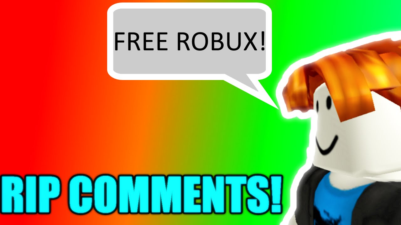 R.I.P. ROBLOX COMMENTS