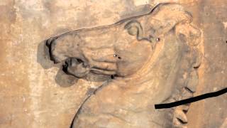 Παράσταση από τη δυτική ζωφόρο // Illustration from the west frieze by Acropolis Museum - Μουσείο Ακρόπολης 8,315 views 10 years ago 1 minute, 44 seconds