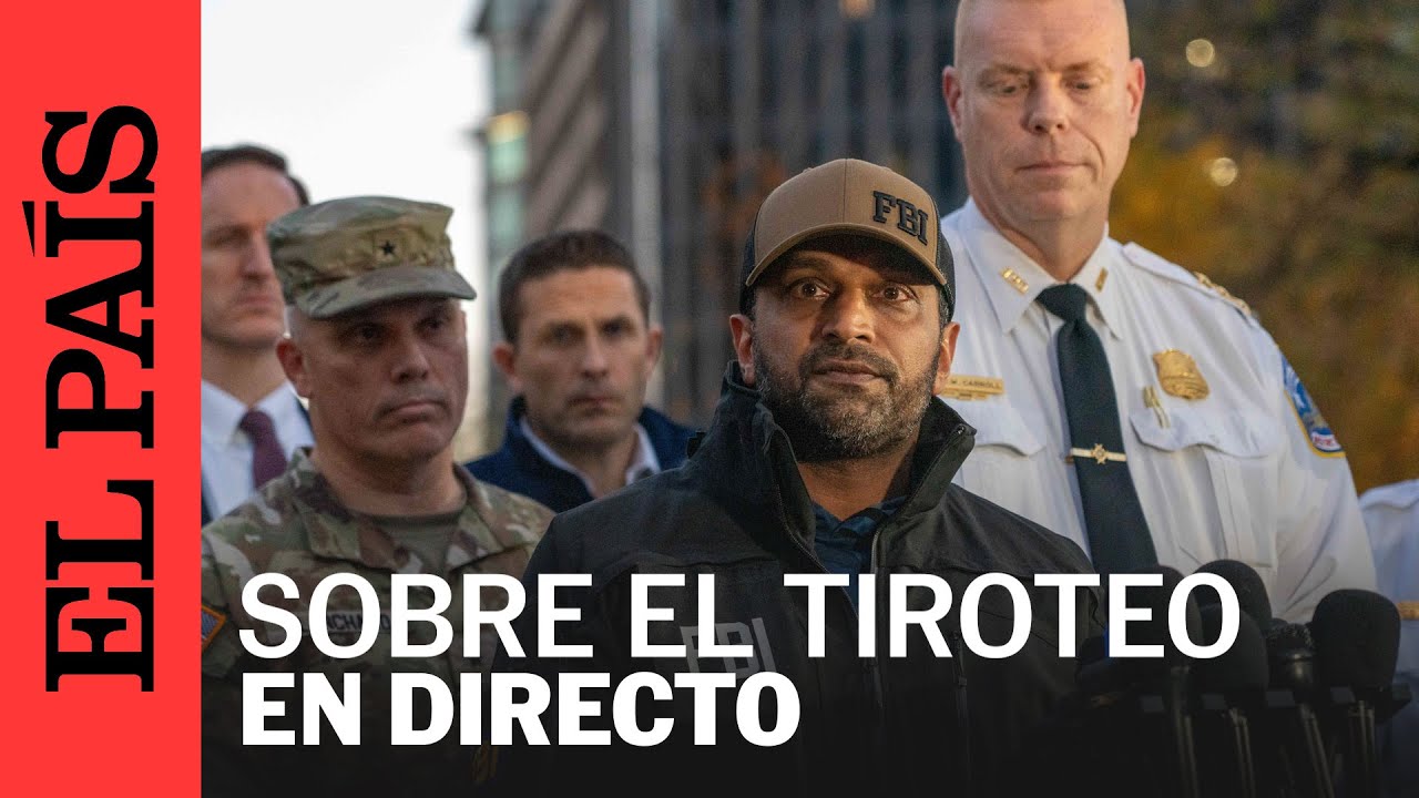 DIRECTO | TIROTEO en WASHINGTON: Autoridades dan rueda de prensa sobre ataque a la GUARDIA NACIONAL