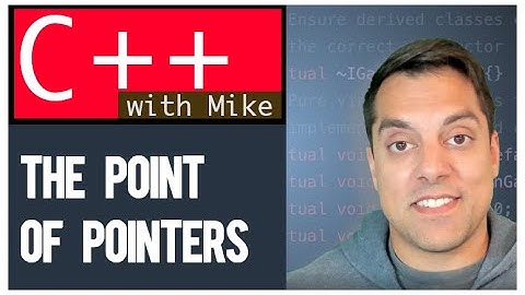 What is a pointer, dereferencing, and the point of pointers? | Modern Cpp Series Ep. 23