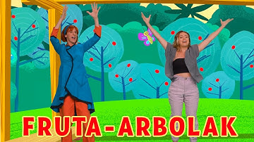 ENE KANTAK - FRUTA-ARBOLAK koloreak ikasi haurrentzako musika euskaraz