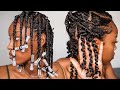 Superdefined 3 strand twist out tutorial for natural hair  stepbystep