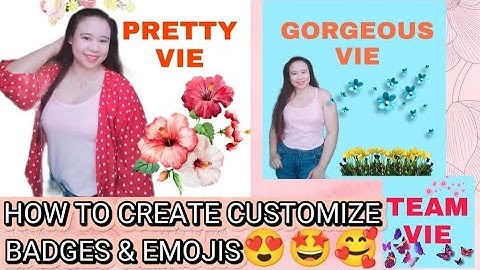 HOW TO CREATE CUSTOMIZE BADGES & EMOJIS FOR CHANNEL MEMBERSHIP USING PICSART/EASY VIE TUTORIAL