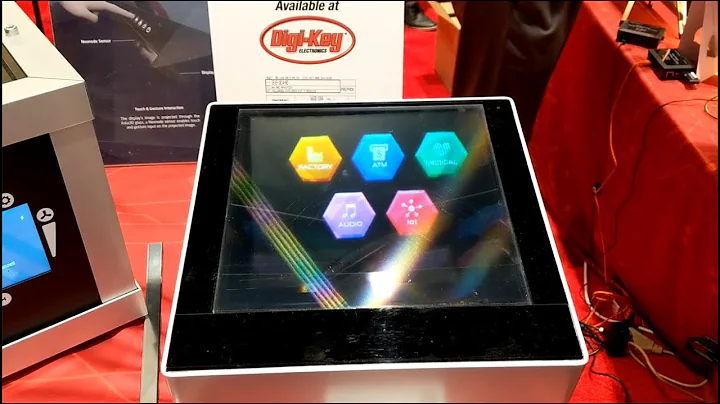 Neonode demos holographic human-machine interface at Sensors Expo 2019