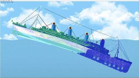 The Sinking Of Some Big Ships On Floating Sandbox | Sinking Ships |