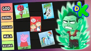 TIER LIST DEFINITIVA de SERIES DE DISCOVERY KIDS (completo)