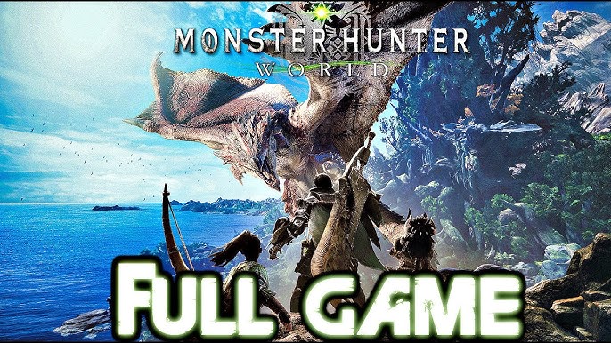 PS4 Monster Hunter World EXCELLENT Condition PS5 Compatible Role-Playing  Game
