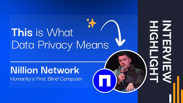 Data Privacy & Onchain Finance Privacy Explained w/ Nillion ($NIL)