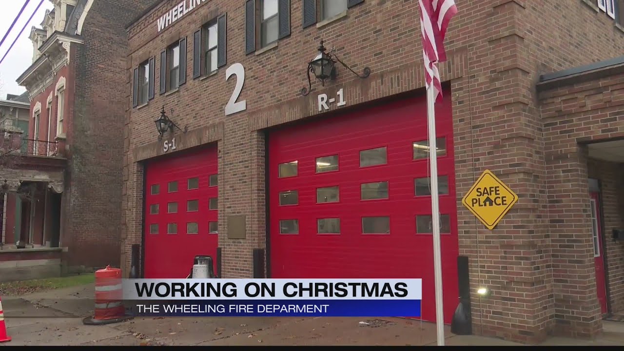 Firefighters still serving Wheeling on Christmas
