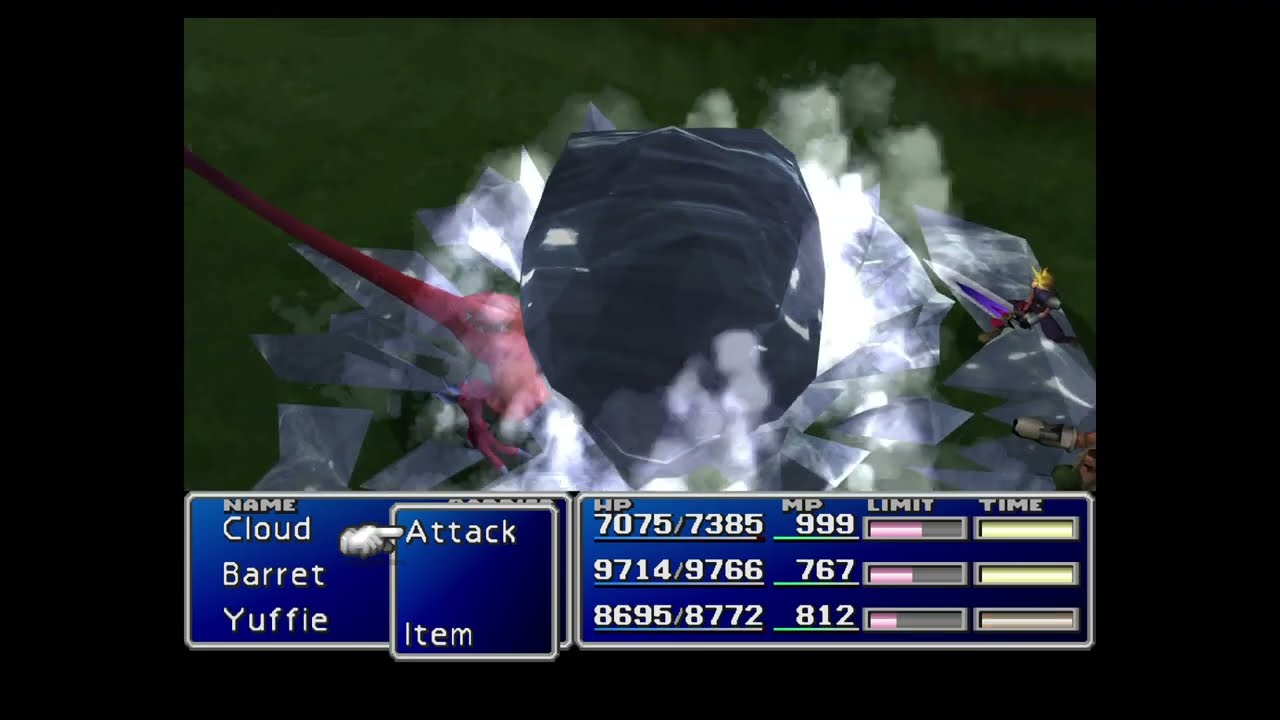 FFVII 4x-Magic Counter POWER Materia Chain