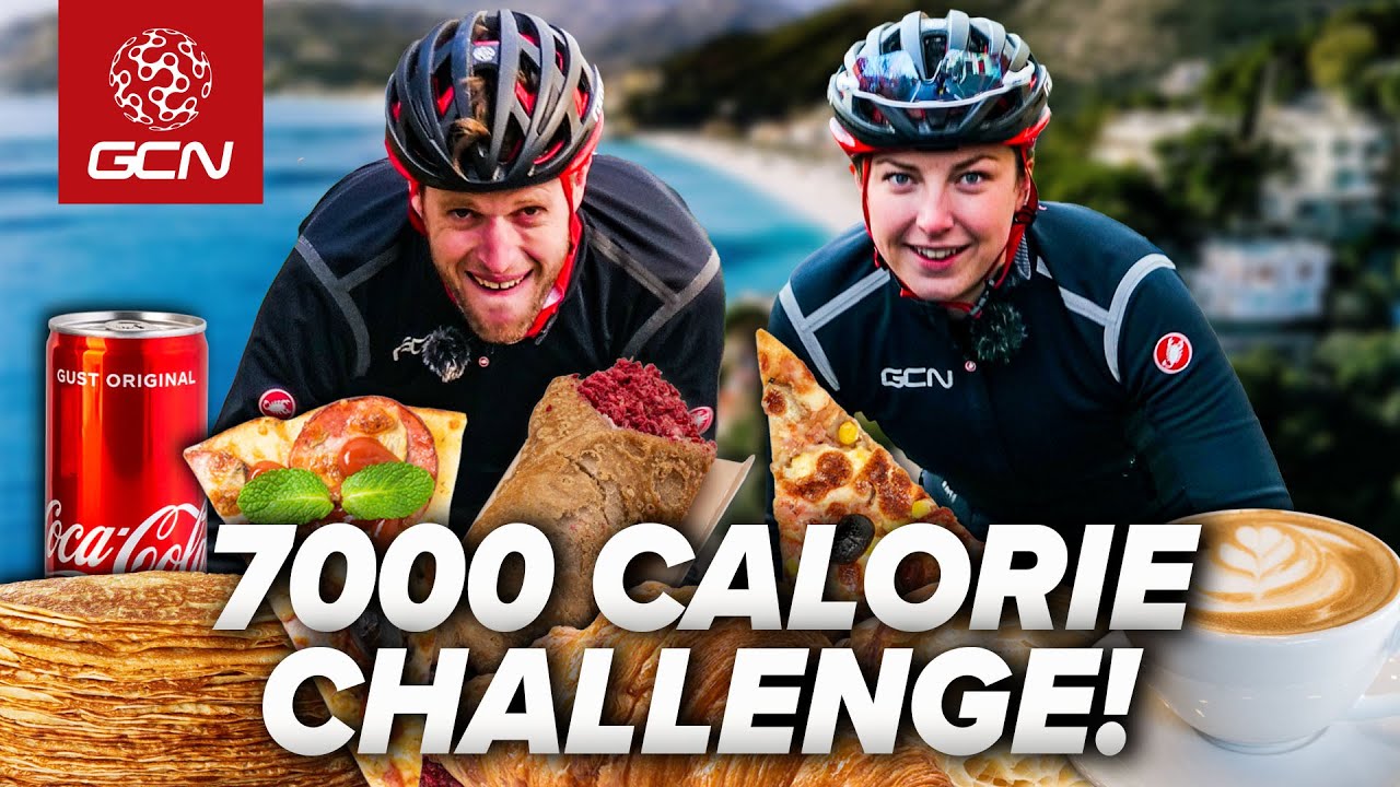 Can We Eat 7000 Calories In One Ride? | Milan-San Remo Challenge!