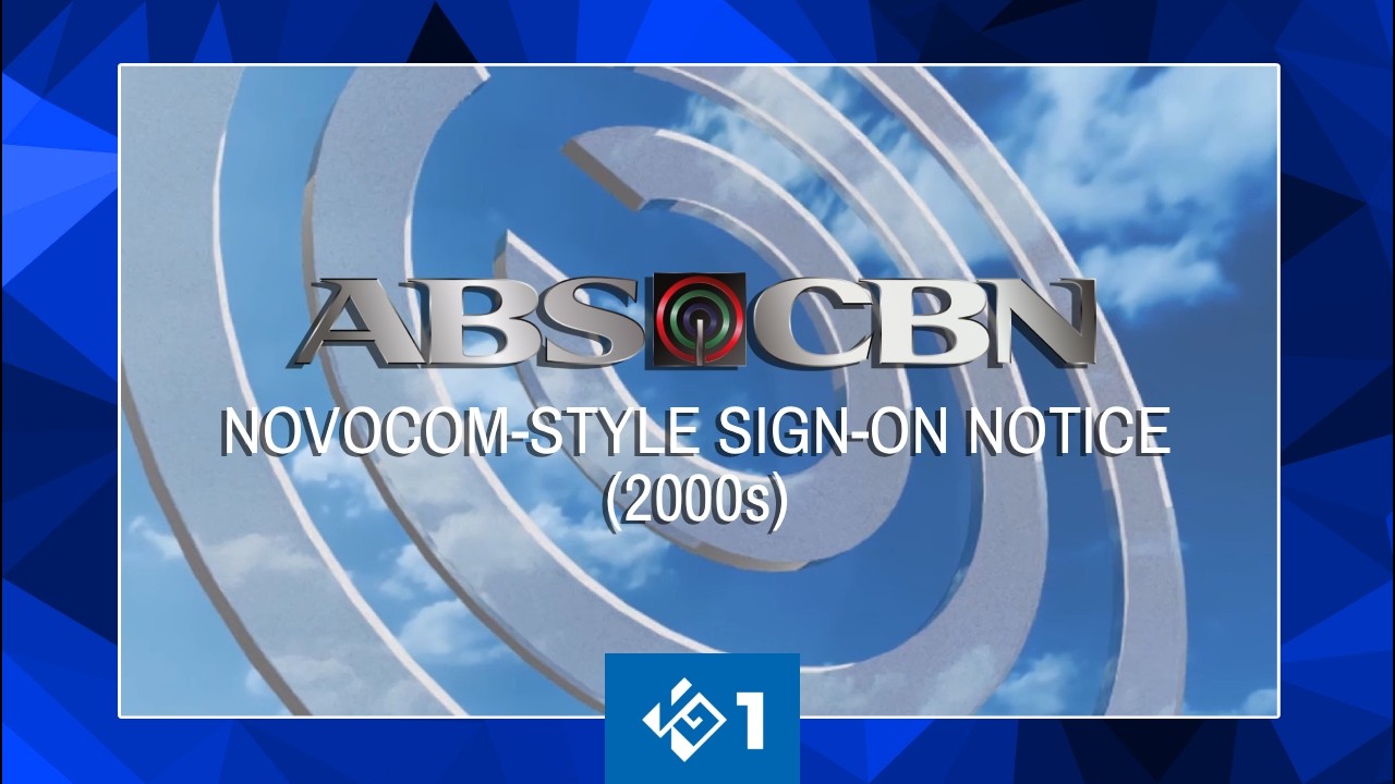 [3D] Моё мнение: Уведомление о начале работы ABS-CBN в стиле Novocom (2000-е)