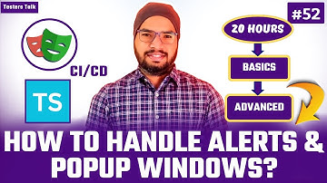 Playwright TypeScript #52 Handling Alerts, Popup Windows in Playwright | Playwright Testing Tutorial