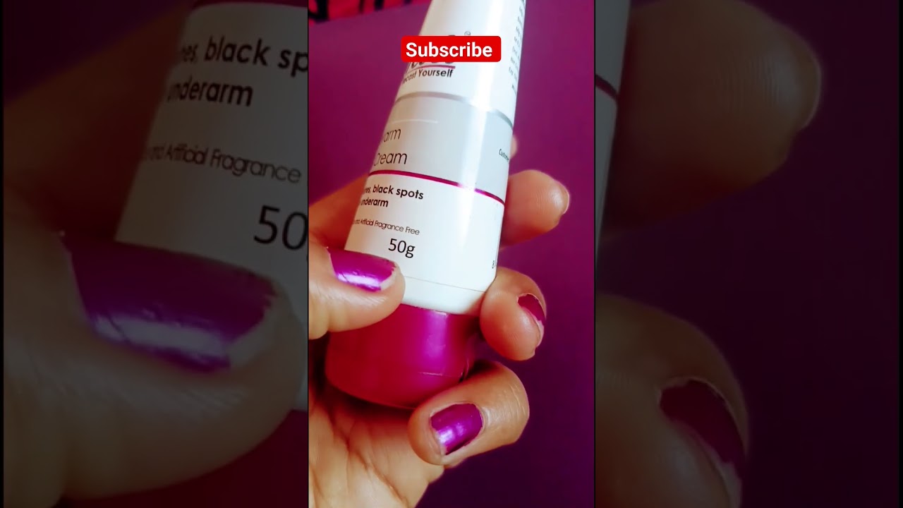 Underarm whitening cream