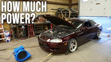 1JZ SOARER HITS THE DYNO!