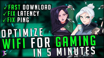How to OPTIMIZE your WIFI for GAMING!