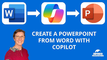 How to Create a PowerPoint from Word with Copilot