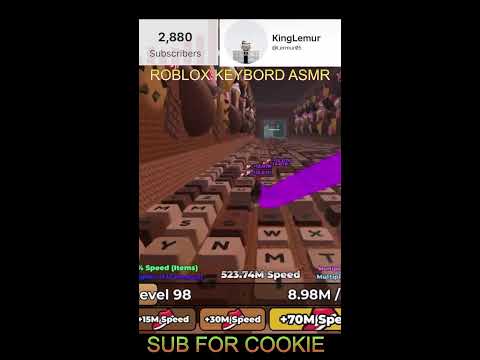 ASMR KEYBORD TOWER ROBLOX || #roblox #live #asmr #fyp #trending #viral #tower