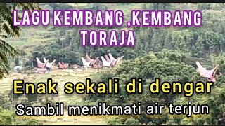 lagu kembang kembang Toraja enak sekali di dengar sambil menikmati air terjun Toraja Utara