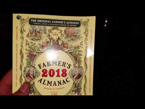 THE OLD FARMER'S 2018 ALMANAC