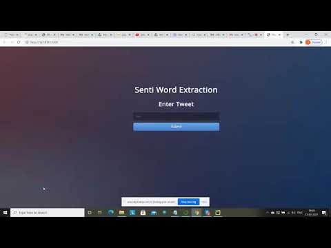 Twitter Sentiment Extraction model deployment