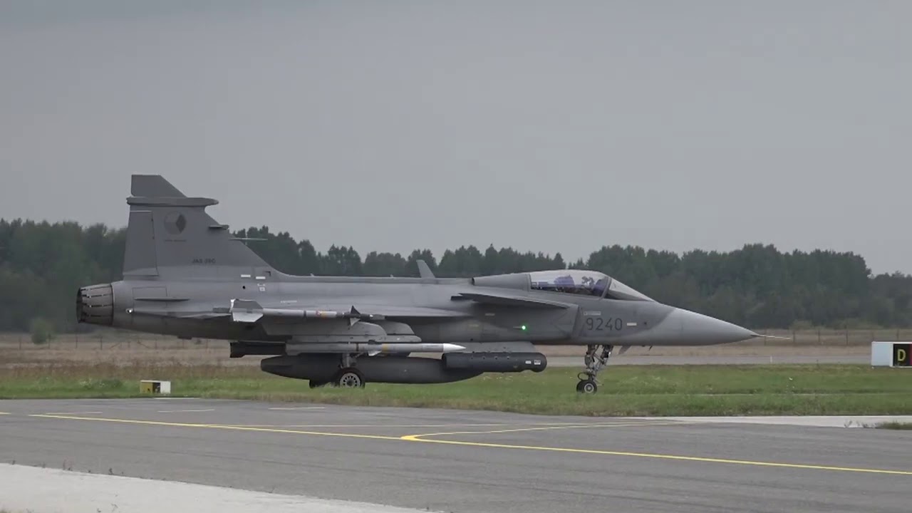 Czech JAS-39C Gripen in Estonia
