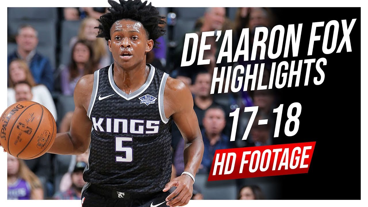 Kings PG De'Aaron Fox 2017-2018 Season Highlights ᴴᴰ