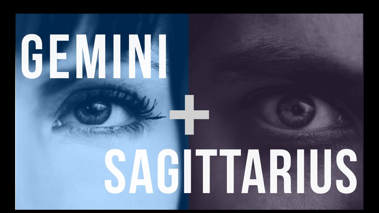  Gemini Sagittarius  Love Compatibility YouTube