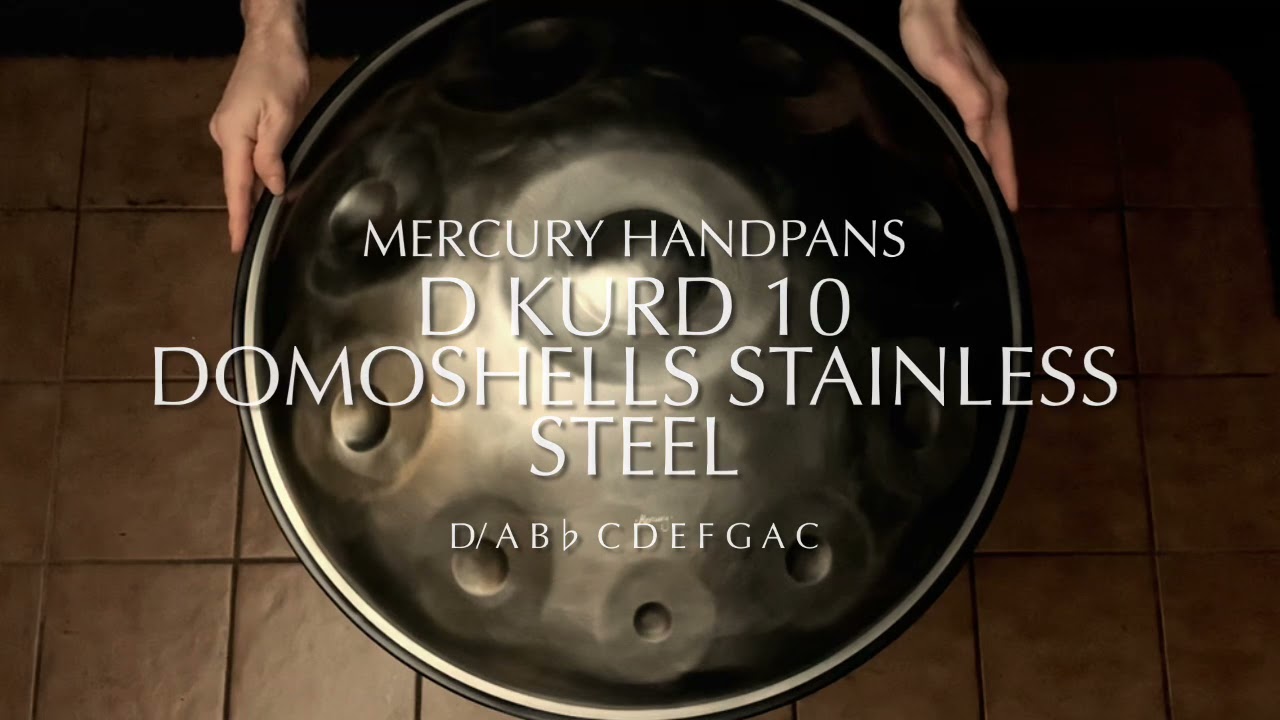 Mercury D3 Kurd 10 (Handpan / Pantam / Sound Sculpture)