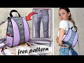 🤩SUPER CUTE DIY BACKPACK JUST FROM OLD PANTS MAKING SIMPLE