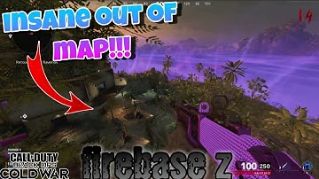 Cold War Zombie Glitch: INSANE OUT OF MAP ON FIREBASE Z!!! *SOLO METHOD*