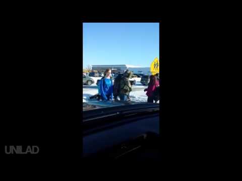 Ozzy Man Commentates Teenagers Slipping on Ice