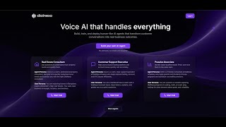 DialNexa Voice AI demo | How to create your own phone agent for everything