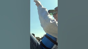 Is this holding on, or is this just looking absolutely swaggy? #queer #queerlove #boating