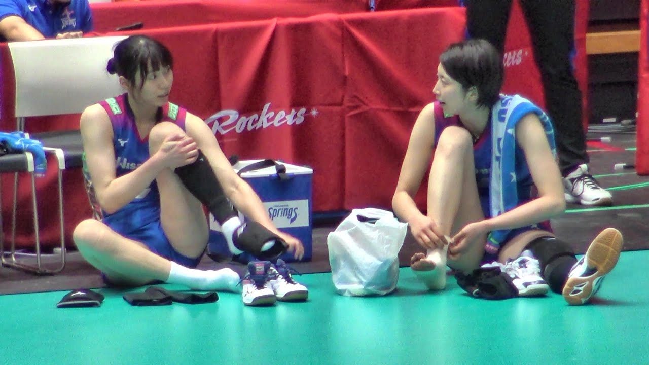 日立 vs 久光　試合後の両チーム　2019-11