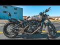 My last nice weather ride of the season  indian scout bobber pure engine sound only