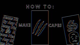How To Make Transparent Capes Roblox