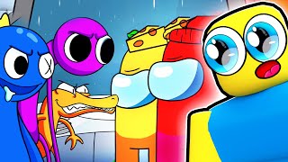 Can Rainbow Friends Beat Among Us?? Craziest Gametoons Animation Reaction