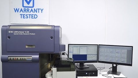 BD LSRFortessa Cell Analyzer Flow Cytometer (4)Lasers,(16)Colors,(18)Detectors [BOSTONIND] - 50165